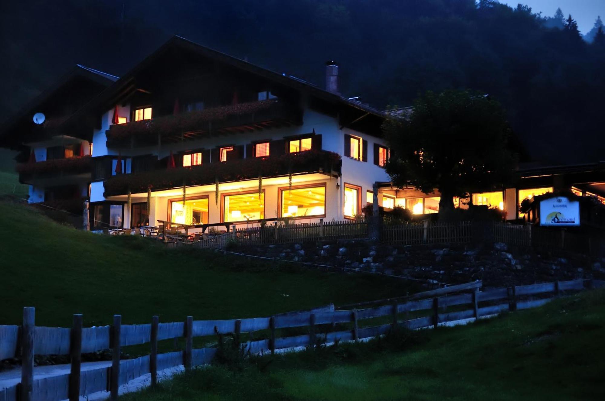 Alpengasthof Hotel Schwand Оберстдорф Екстер'єр фото